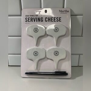 Martha Stewart serving cheese
